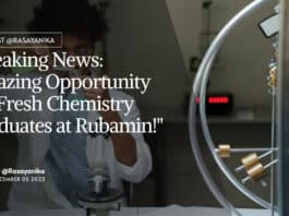 Freshers Chemist R&D Job at Rubamin, Apply Online