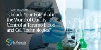 "Unlock Your Potential in the World of Quality Control at Terumo Blood and Cell Technologies!"