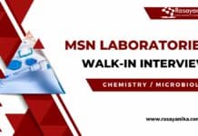 MSN Laboratories Organic Chemistry