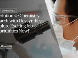 "Revolutionize Chemistry Research with Devsynthesis - Explore Exciting Job Opportunities Now!"