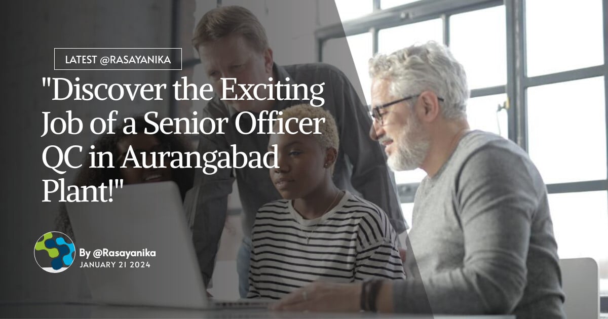 Glenmark QC Job Opening Apply Online