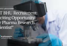 "IIT BHU Recruitment: Exciting Opportunity for Pharma Research Scientist!"