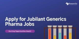Jubilant Generics Pharma Jobs
