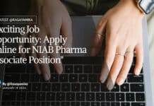 "Exciting Job Opportunity: Apply Online for NIAB Pharma Associate Position"