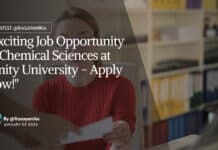 "Exciting Job Opportunity in Chemical Sciences at Amity University - Apply Now!"