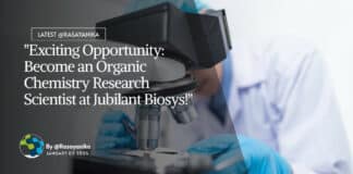 "Exciting Opportunity: Become an Organic Chemistry Research Scientist at Jubilant Biosys!"