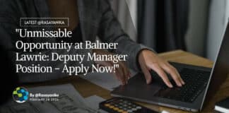 "Unmissable Opportunity at Balmer Lawrie: Deputy Manager Position - Apply Now!"