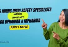 TCS Drug Safety Job For Pharma, Apply Online