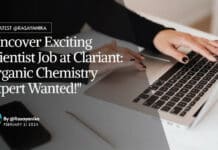 Clariant Organic Chemistry Job Opening - PhD Apply Online
