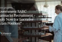 "Government BARC Pharmacist Recruitment - Apply Now for Lucrative Locum Position!"