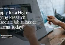 "Apply for a High-Paying Research Associate Job at Baxter Pharma Today!"