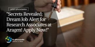 "Secrets Revealed: Dream Job Alert for Research Associates at Aragen! Apply Now!"