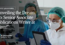 "Unveiling the Dream Job: Senior Associate Publications Writer at Pfizer!"