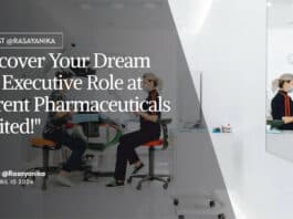 "Uncover Your Dream Job: Executive Role at Torrent Pharmaceuticals Limited!"