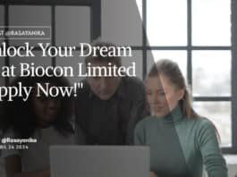 "Unlock Your Dream Job at Biocon Limited - Apply Now!"