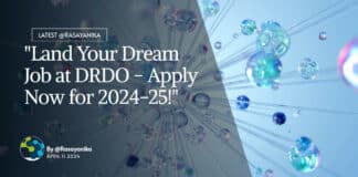 DRDO-ACEM Graduate Apprenticeship 2024 For Chemical Tech & Chem Engg With Stipend, Apply Now