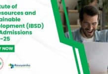 IBSD PhD Admissions 2024-25