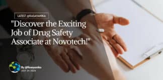 "Discover the Exciting Job of Drug Safety Associate at Novotech!"