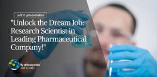 "Unlock the Dream Job: Research Scientist in Leading Pharmaceutical Company!"