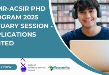 CBMR-ACSIR PhD Program 2025