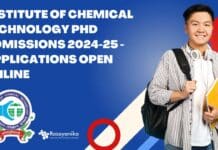 ICT PhD Admissions 2024-25 - Applications Invited Online