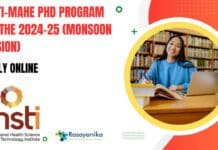 THSTI-MAHE PhD 2024-25 Admission