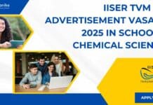 IISER TVM PhD 2025 Admissions