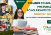 Reliance Foundation Scholarships 2024-25