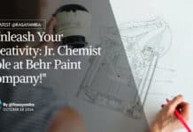 "Unleash Your Creativity: Jr. Chemist Role at Behr Paint Company!"