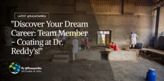 "Discover Your Dream Career: Team Member - Coating at Dr. Reddy's!"